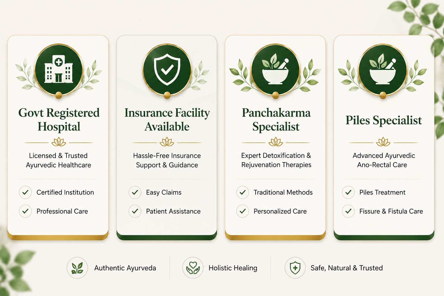 Why Patients Trust AyushNidhi Ayurveda Hospital – Expert Care, Insurance, Panchakarma