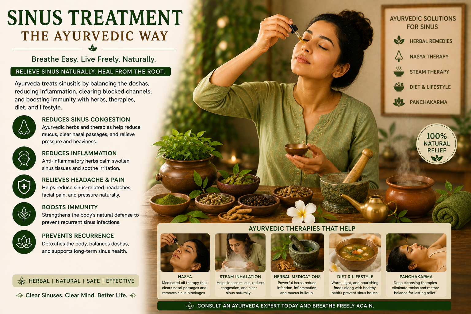 Sinus Treatment Ayurveda