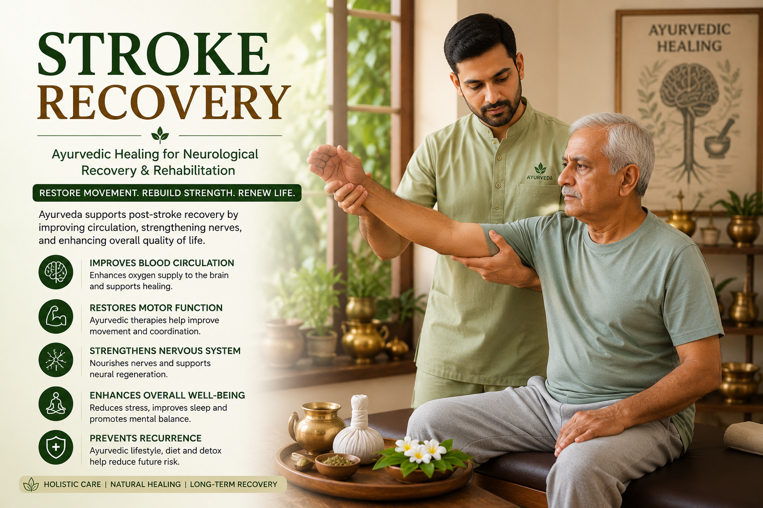 Stroke Recovery Ayurveda